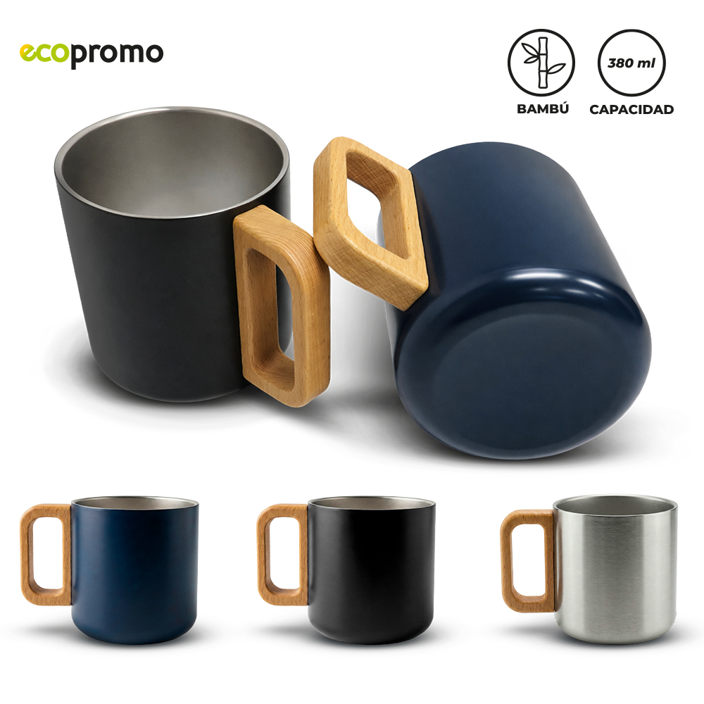 MUG METALICO AVENIX 380 ML