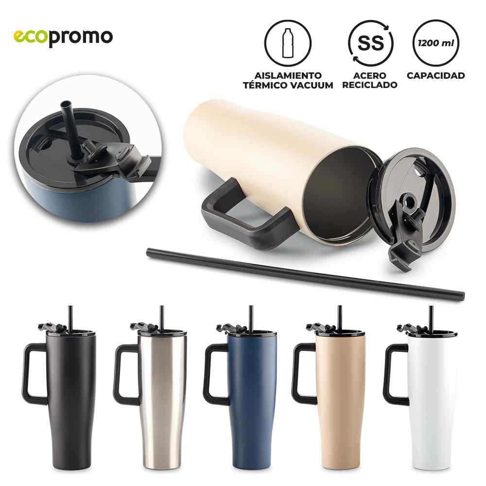 Mug Metálico Brumo 1200ml