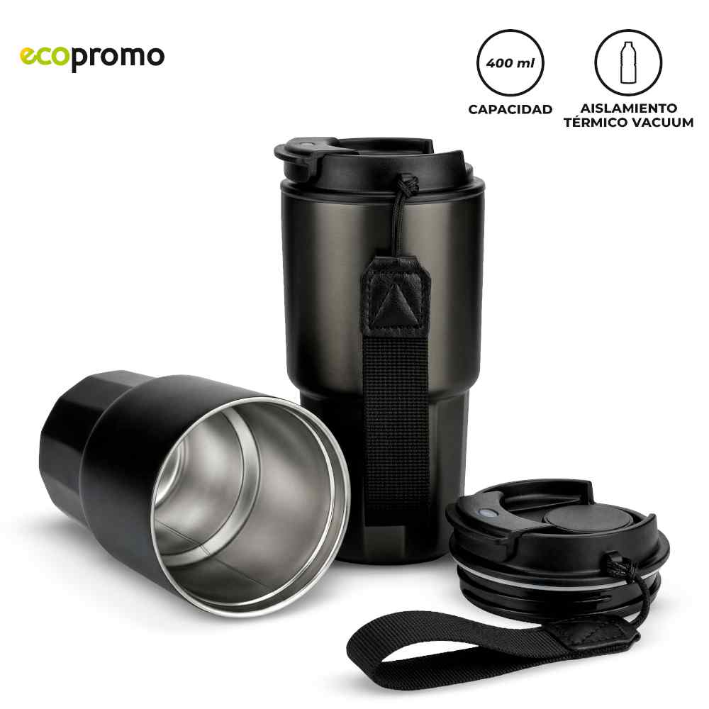 Mug Metálico Dewar 400 ml NUEVO