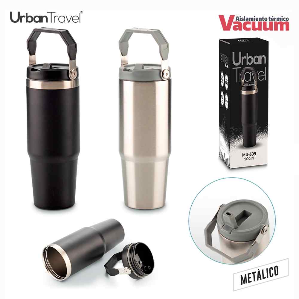 Mug Metálico Elven Urban Travel 900ml