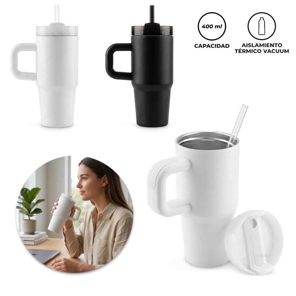 Mug Metálico Mini Chester 400 ml NUEVO