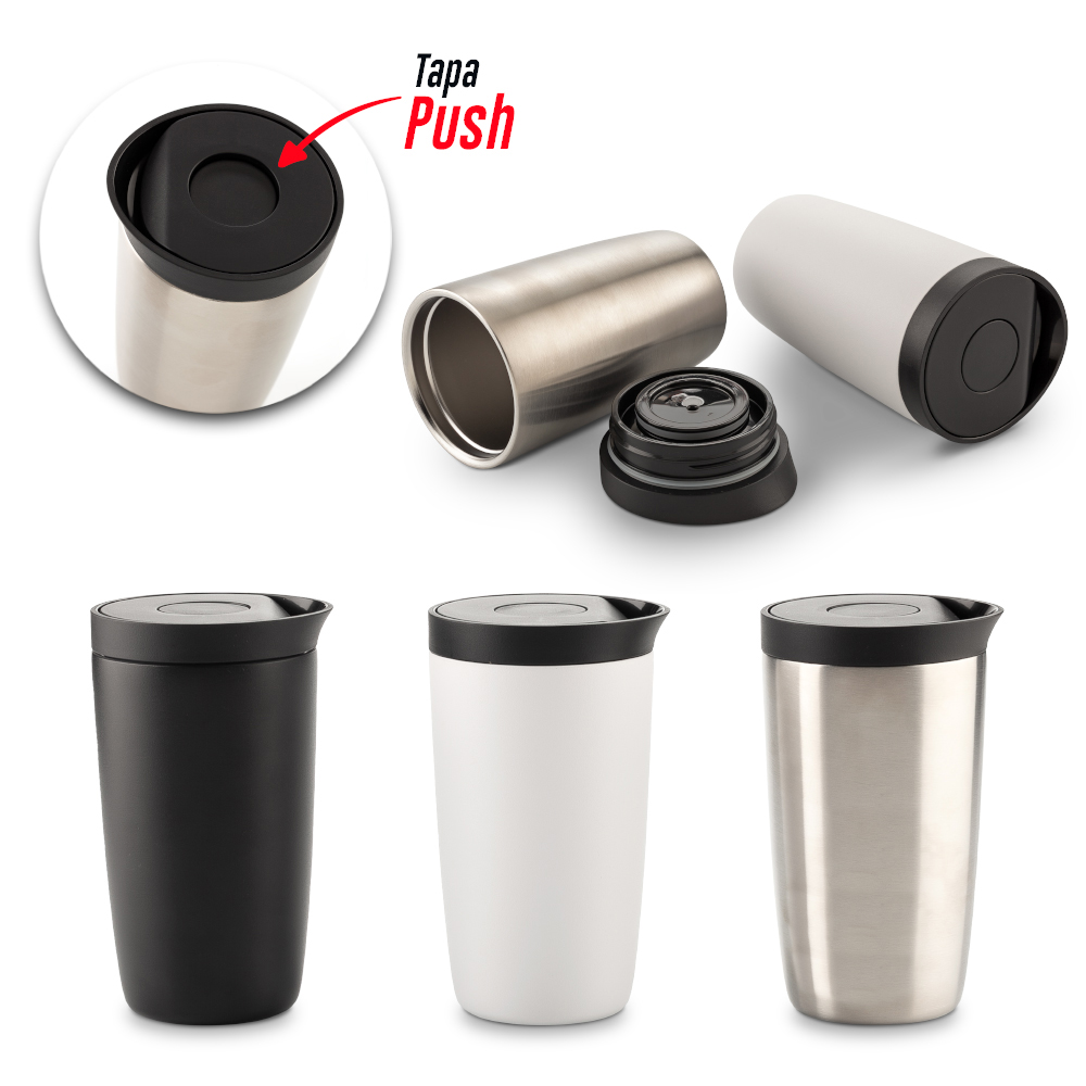 MUG METÁLICO MODUS 350ML Nuevo