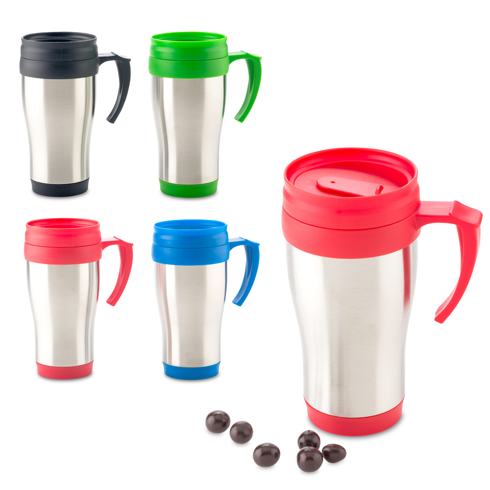 MUG METALICO MORITZ 450 ML