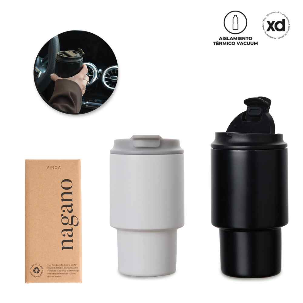 MUG METALICO NAGANO VINGA 350ml