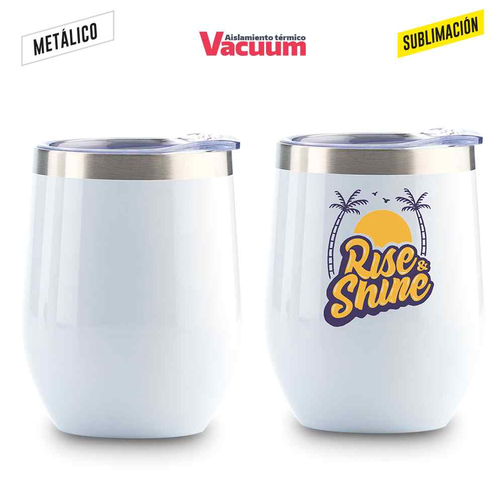 Mug Metálico para Sublimación Mask 350ml