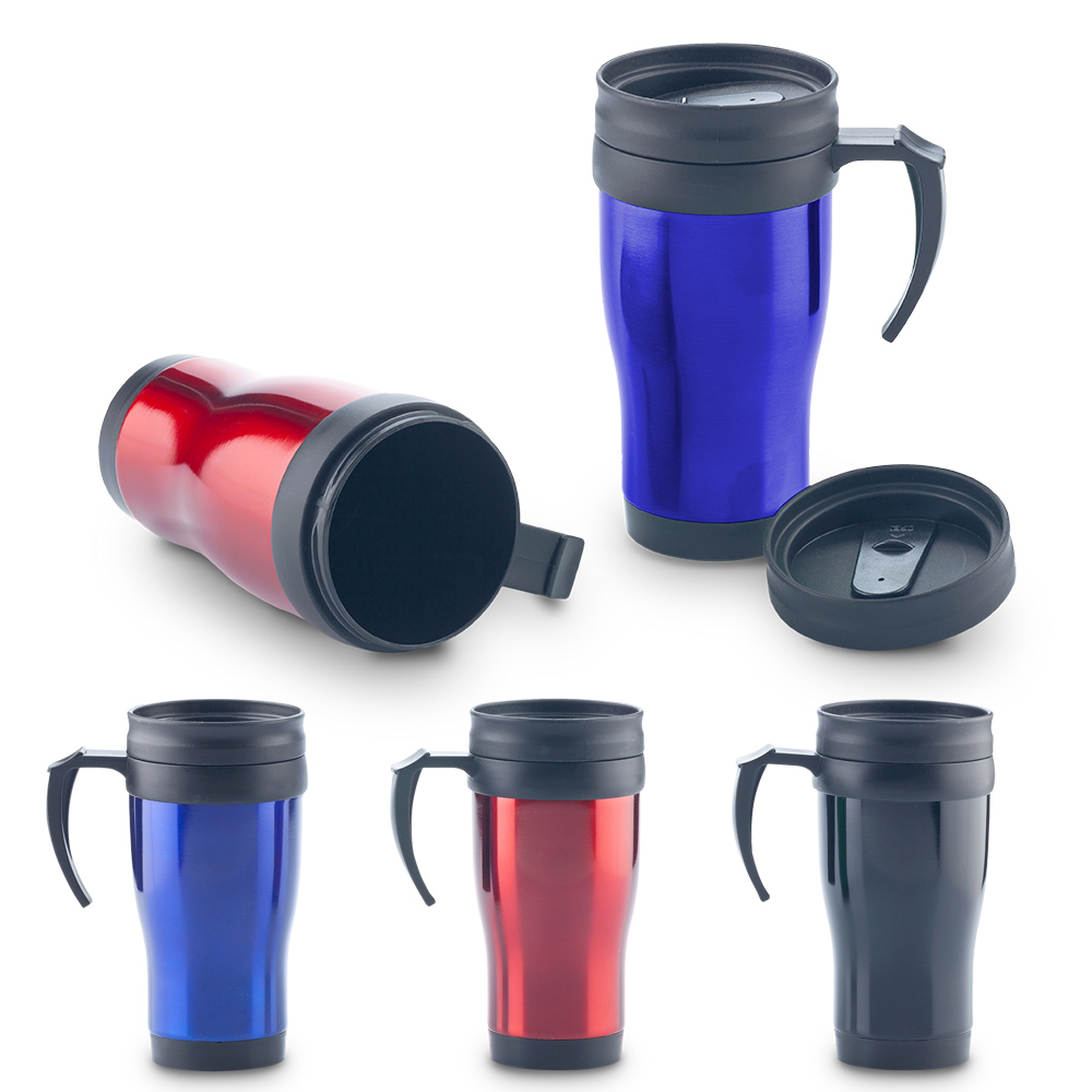 MUG METALICO QUEST 450ML