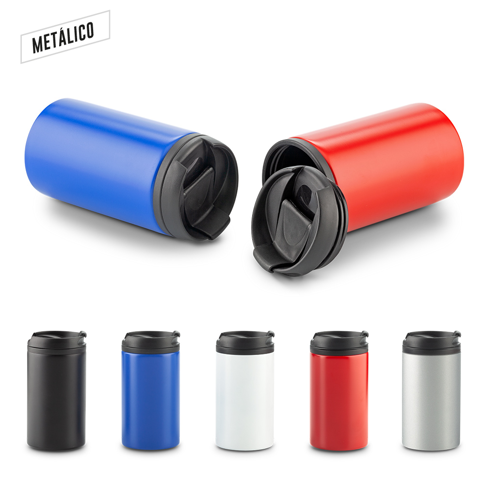 MUG METALICO TROY 300ML
