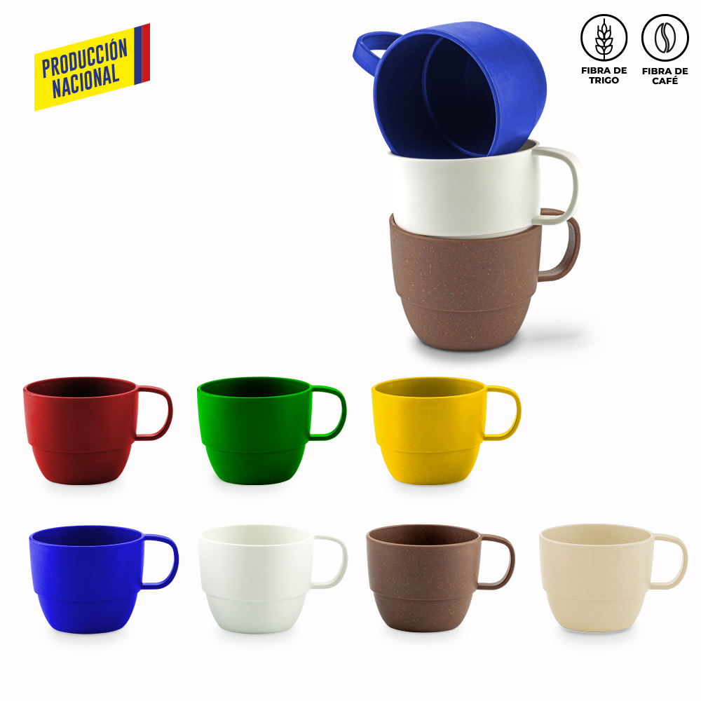 MUG PLÁSTICO MORNING 320 ML - PRODUCCIÓN NACIONAL Produccion Nacional