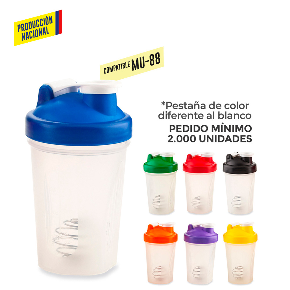 MUG PLASTICO SHAKER 14 OZ - PRODUCCION NACIONAL Produccion Nacional