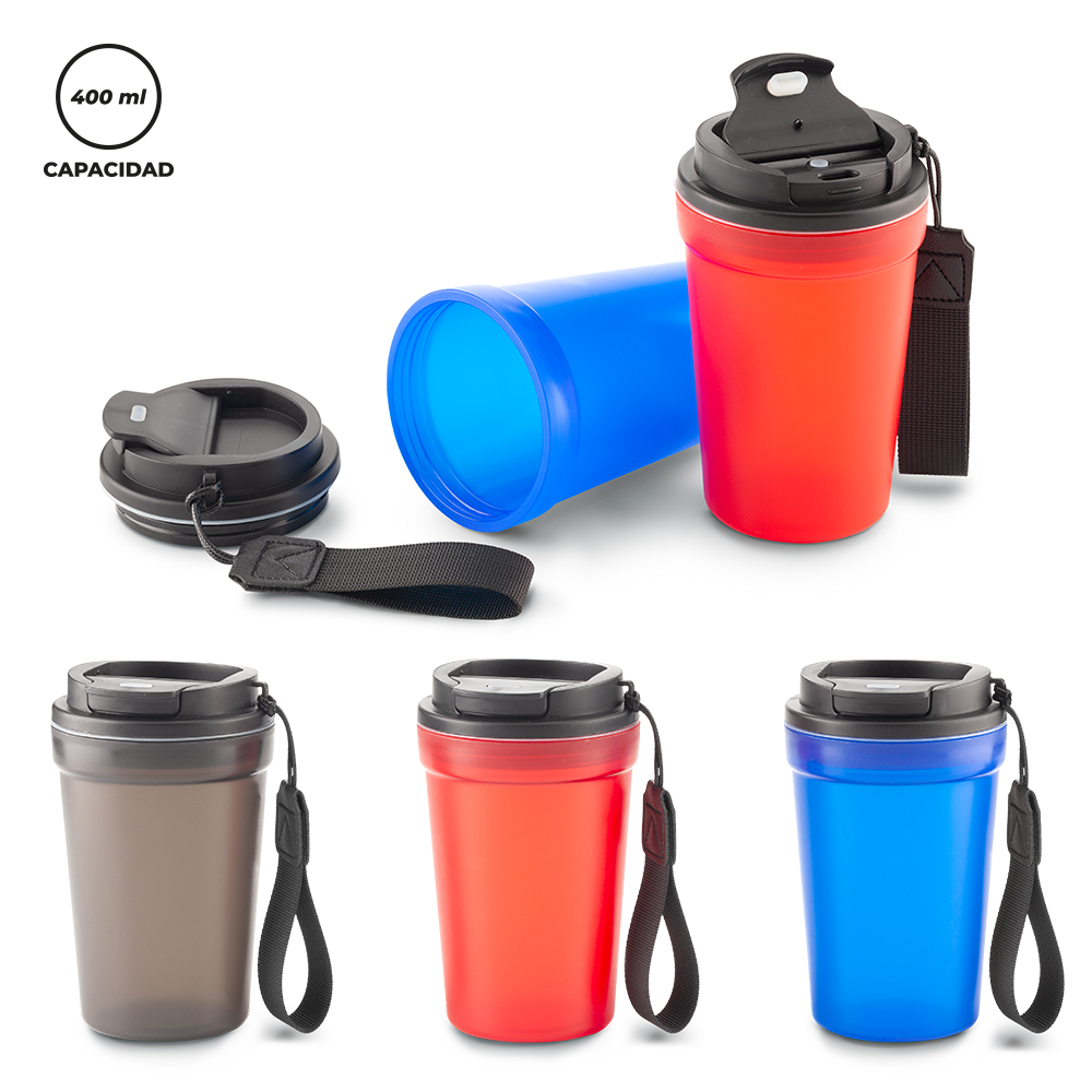 MUG PLÁSTICO VOLTRA 400 ML