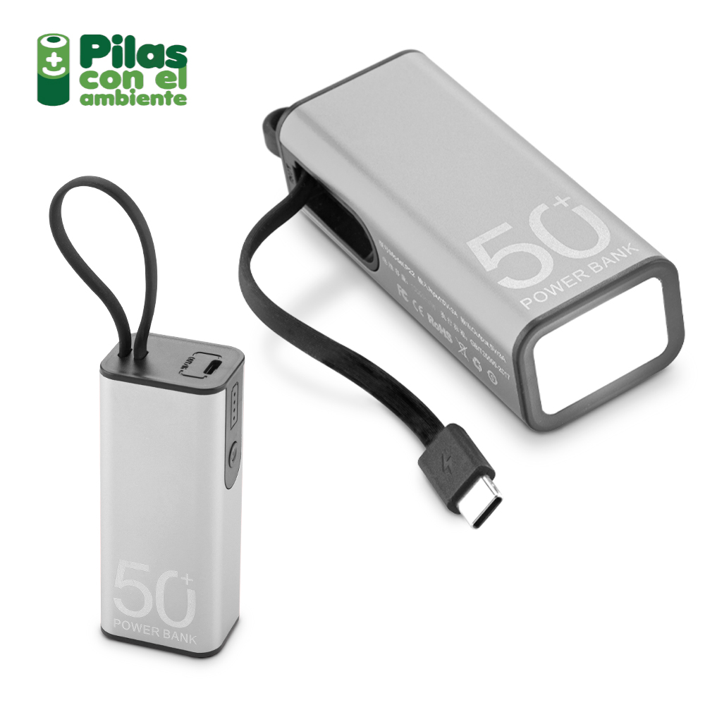 PILA RECARGABLE FLASHLIGHT 5000 MAH