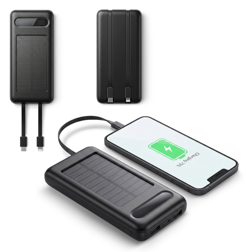 PILA RECARGABLE SOLAR TERRA 10.000 mAh Nuevo