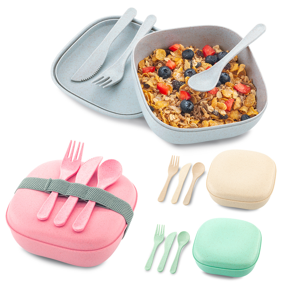 PORTACOMIDAS CON CUBIERTOS ECO NATURE