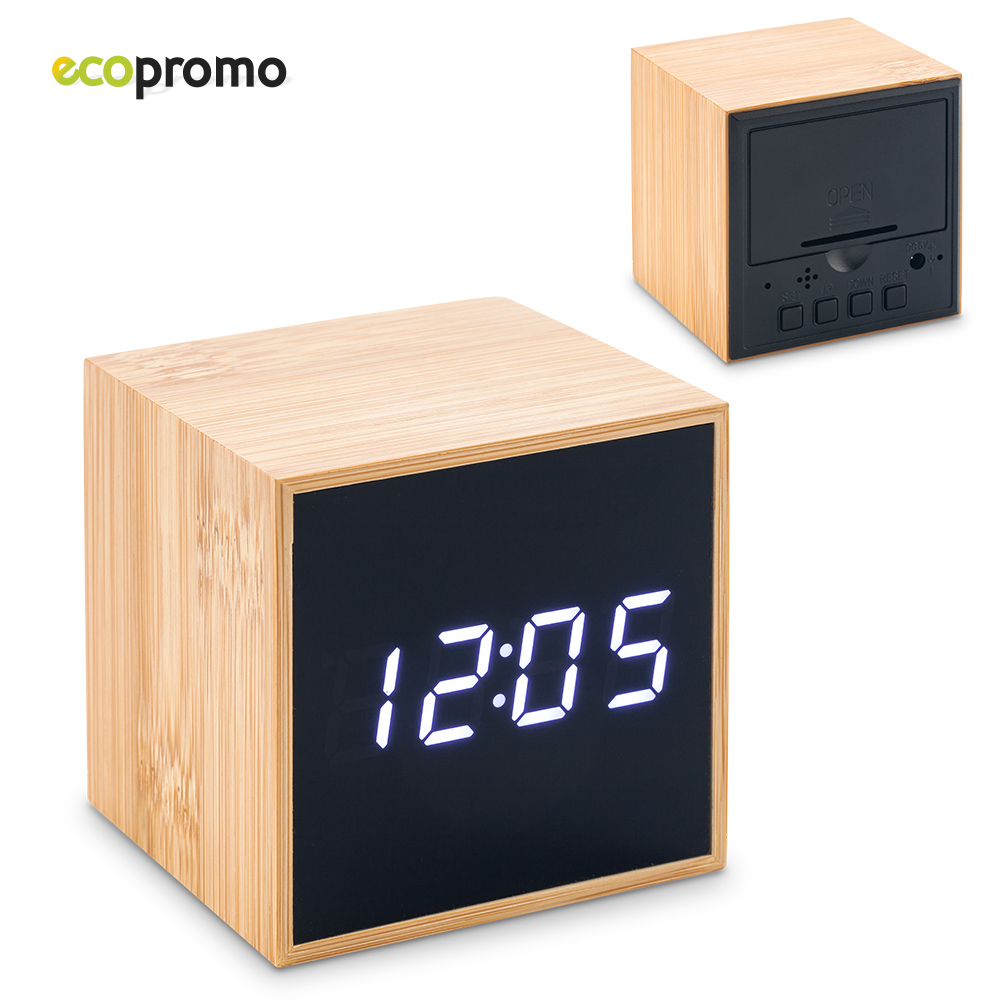 RELOJ LED BAMBOO - OFERTA Oferta