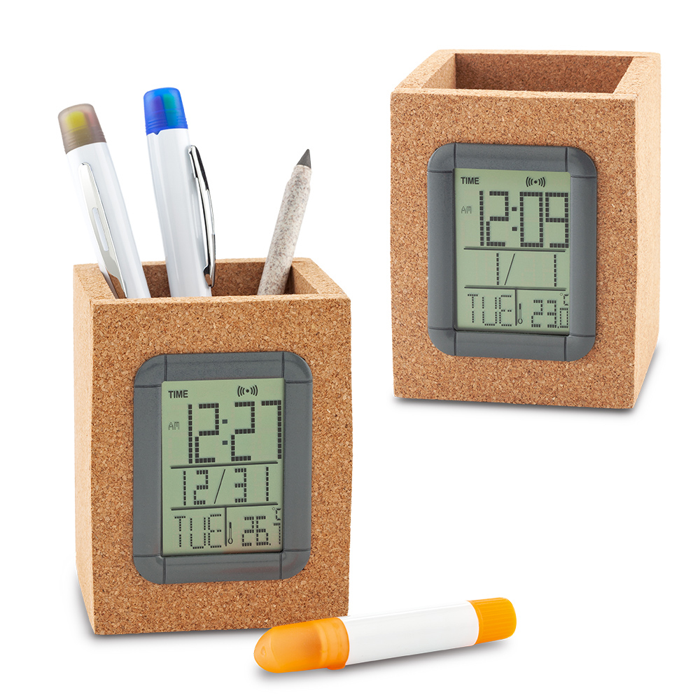 RELOJ PORTABOLÍGRAFOS CORK - OFERTA Oferta