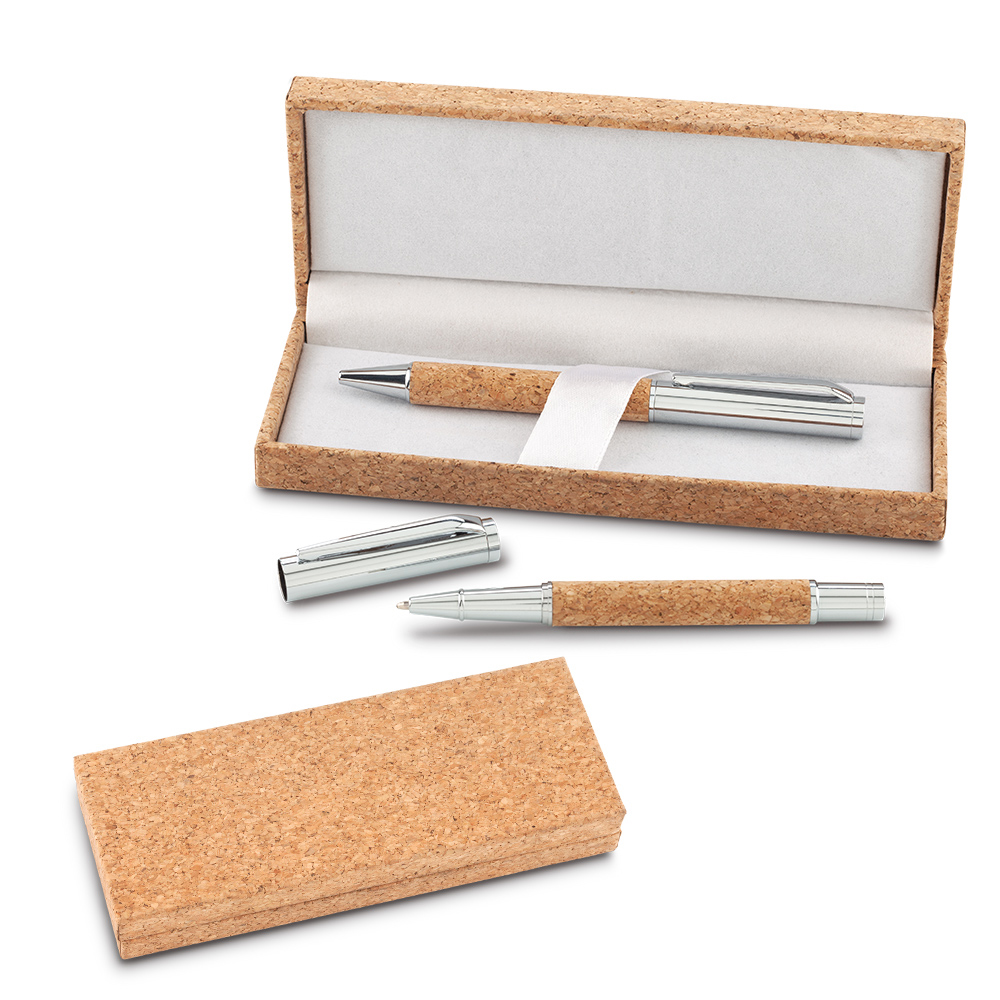 SET DE BOLÍGRAFOS CORK