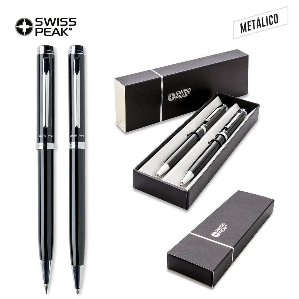 SET DE BOLÍGRAFOS SWISSPEAK LUZERN