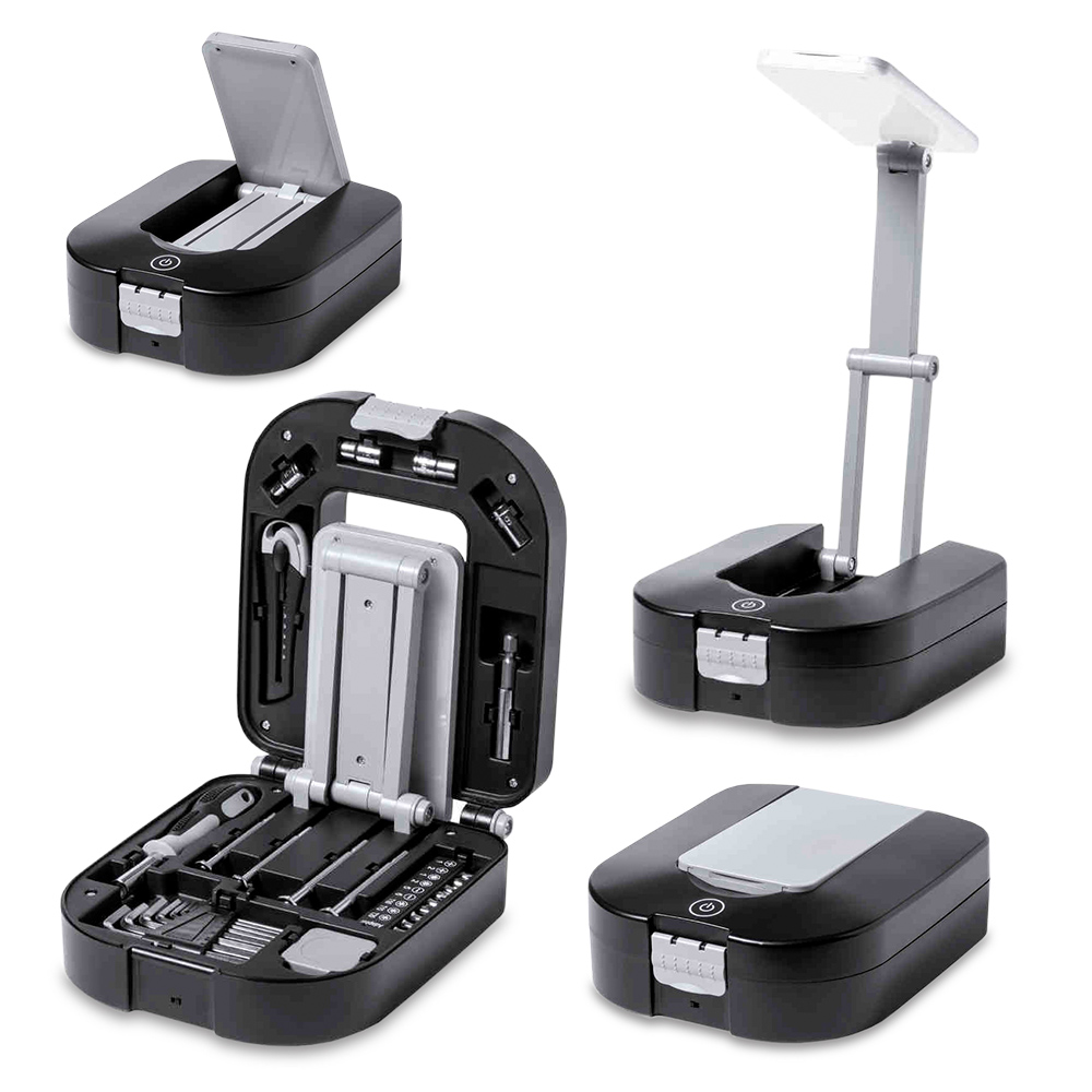 SET DE HERRAMIENTAS CON LAMPARA LED - OFERTA Oferta