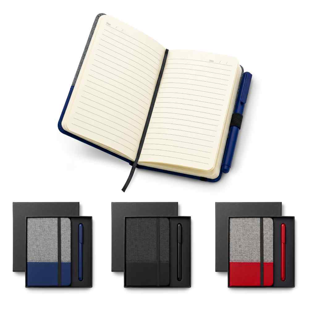 SET DE LIBRETA CON BOLIGRAFO QUARK
