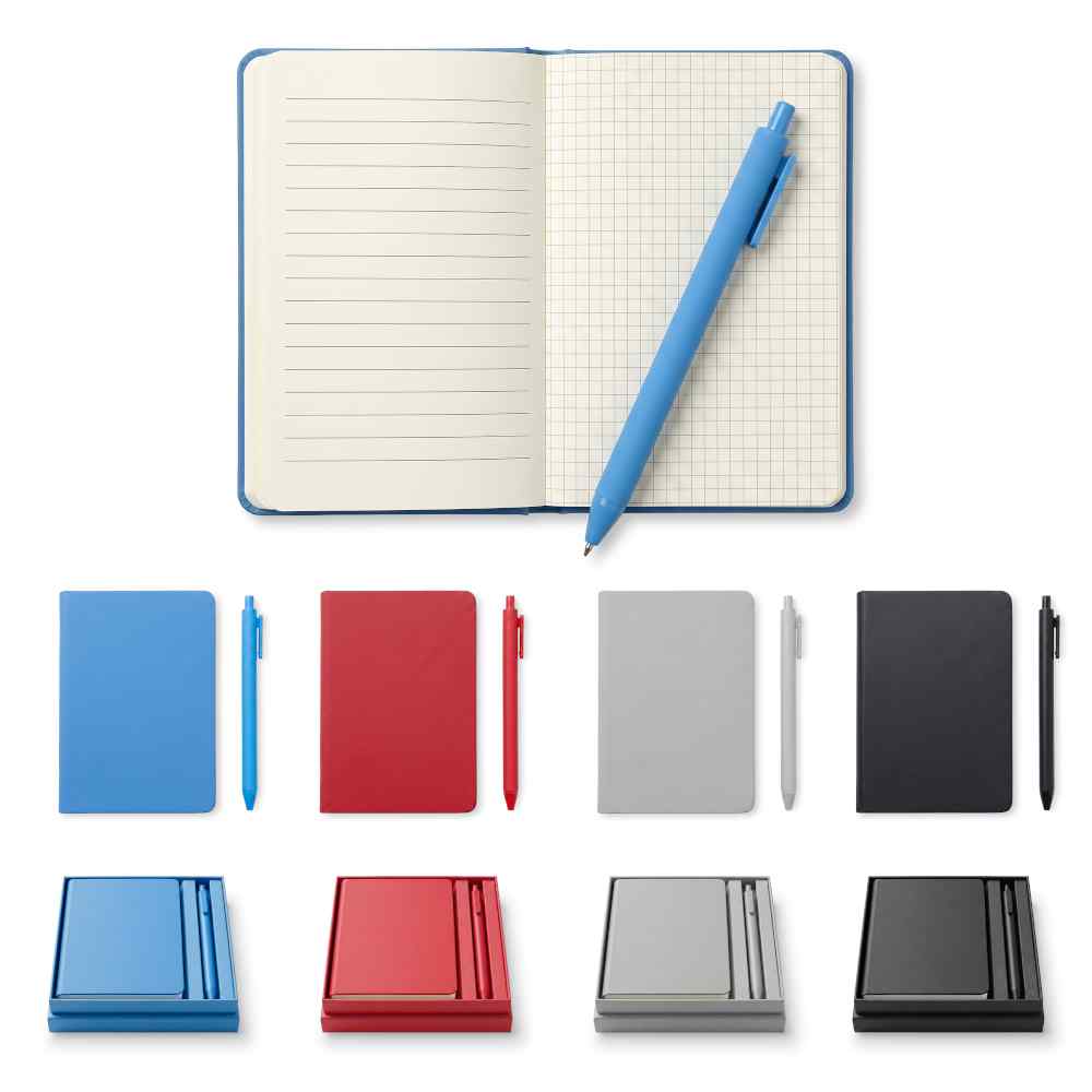 Set De Libreta y Bolígrafo Colorful