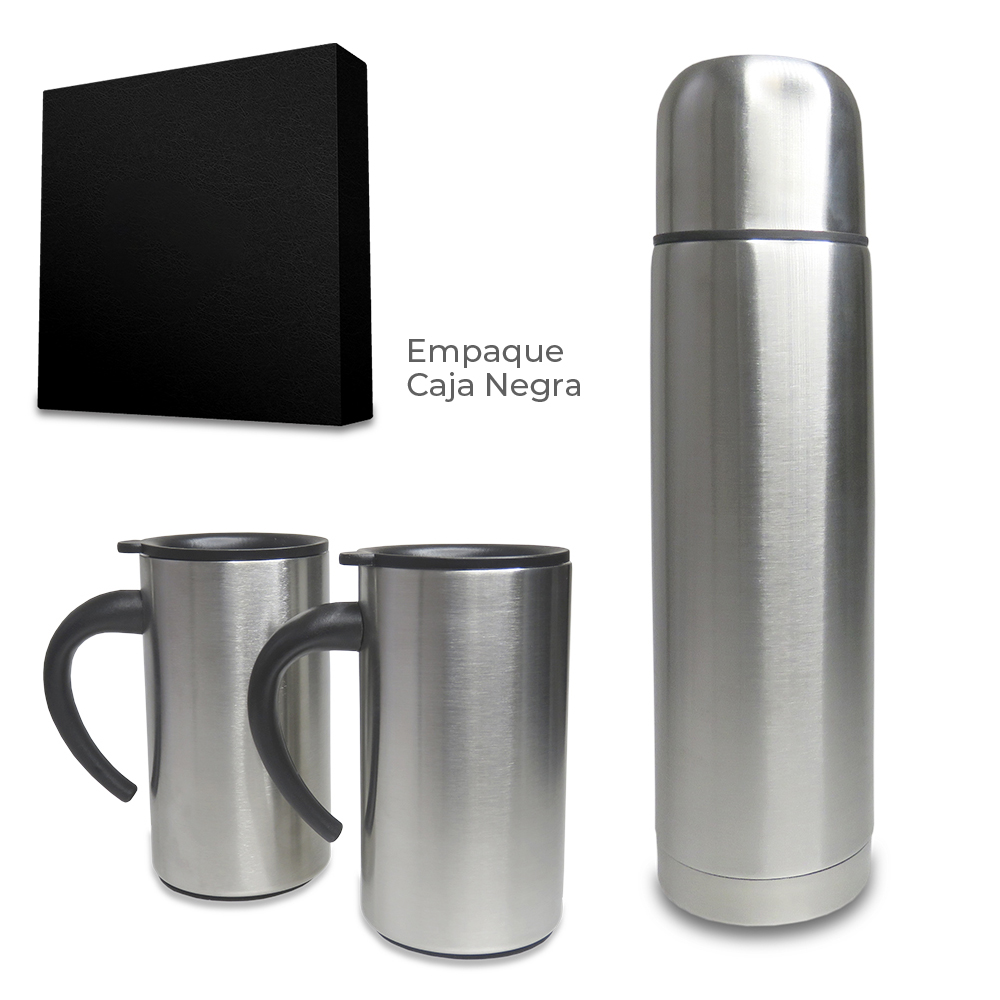 SET DE MUGS CON TERMO CASCADE