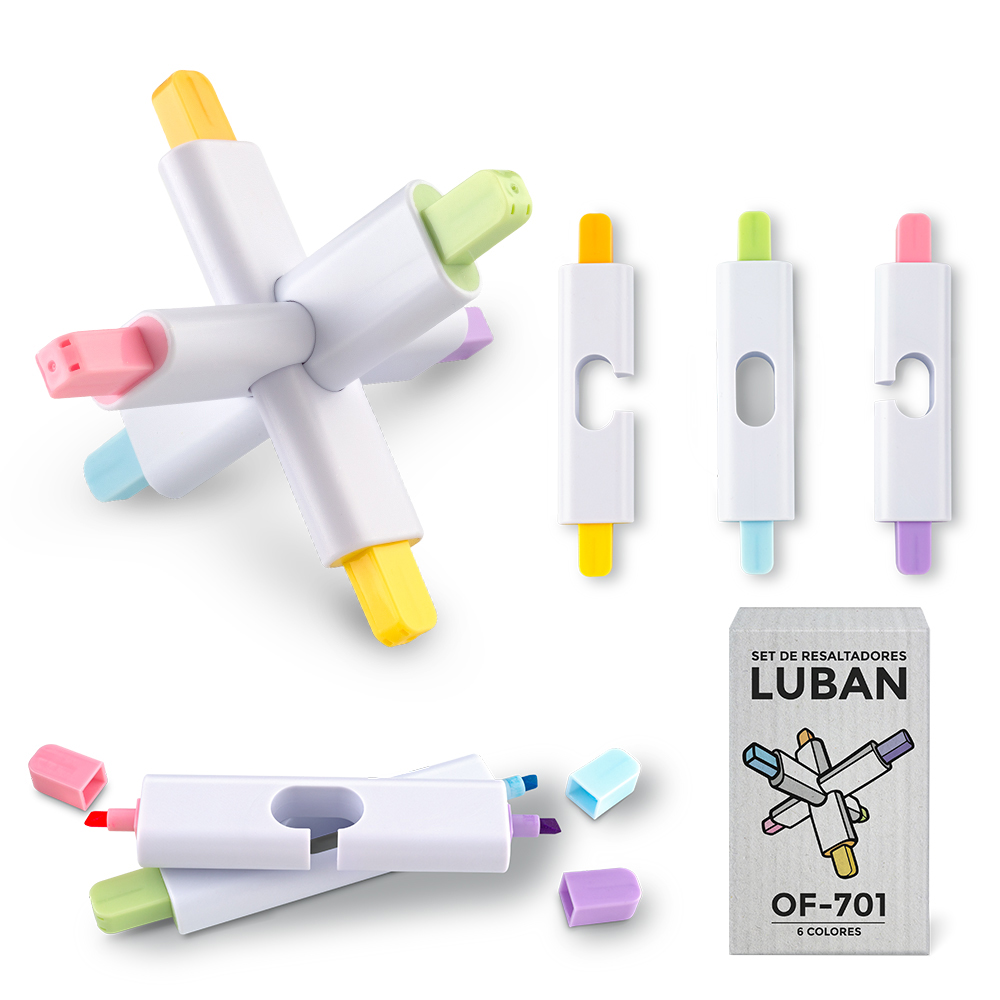SET DE RESALTADORES LUBAN