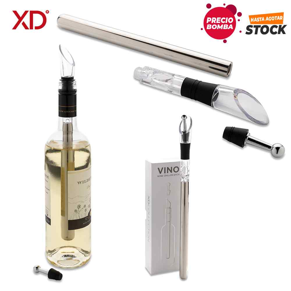 Set Enfriador de Vino Chill - PRECIO BOMBA