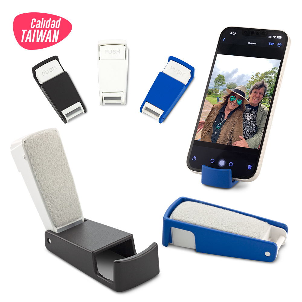 SOPORTE PARA MOVILES CON MICROFIBRA
