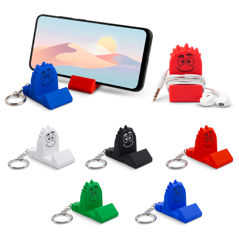SOPORTE PARA MÓVILES CON ORGANIZADOR DE CABLES Nuevo