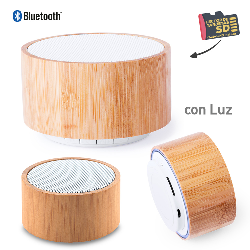 SPEAKER BLUETOOTH BARACK BAMBOO