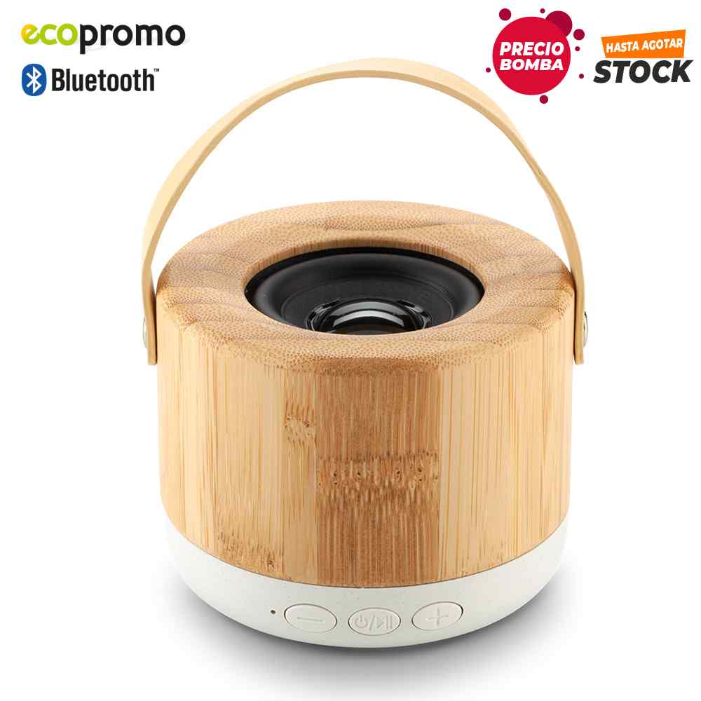 Speaker Bluetooth Ringo Bamboo - PRECIO BOMBA