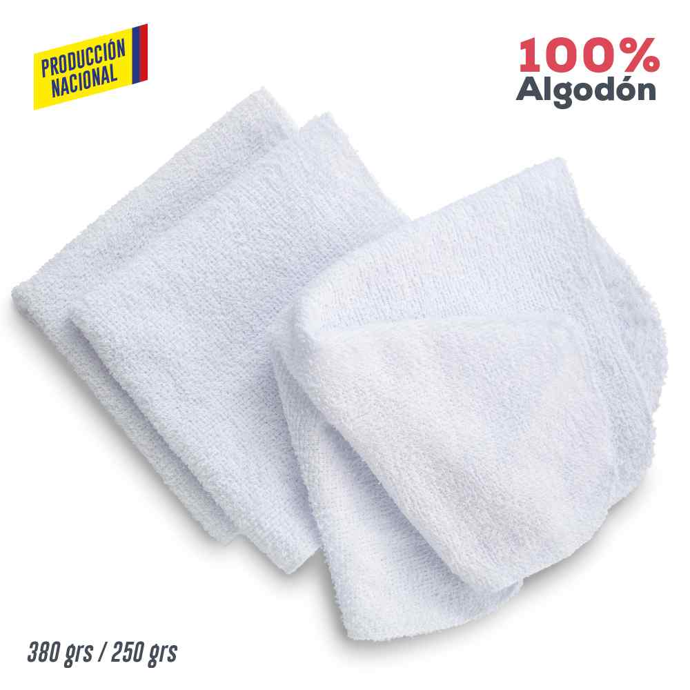 Toallas 100% algodón - Producción Nacional