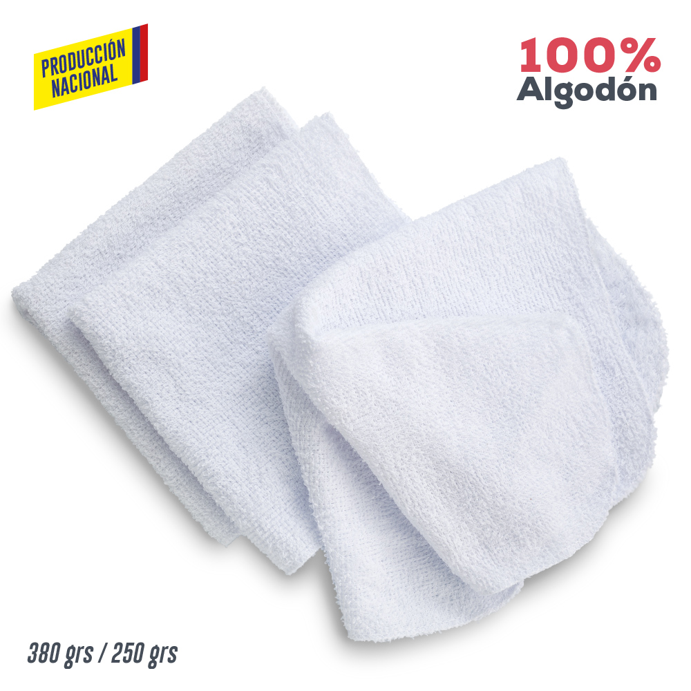 TOALLAS 100% ALGODÓN - PRODUCCIÓN NACIONAL Produccion Nacional