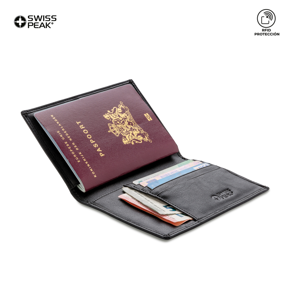 PORTAPASAPORTE BOOK SWISS PEAK