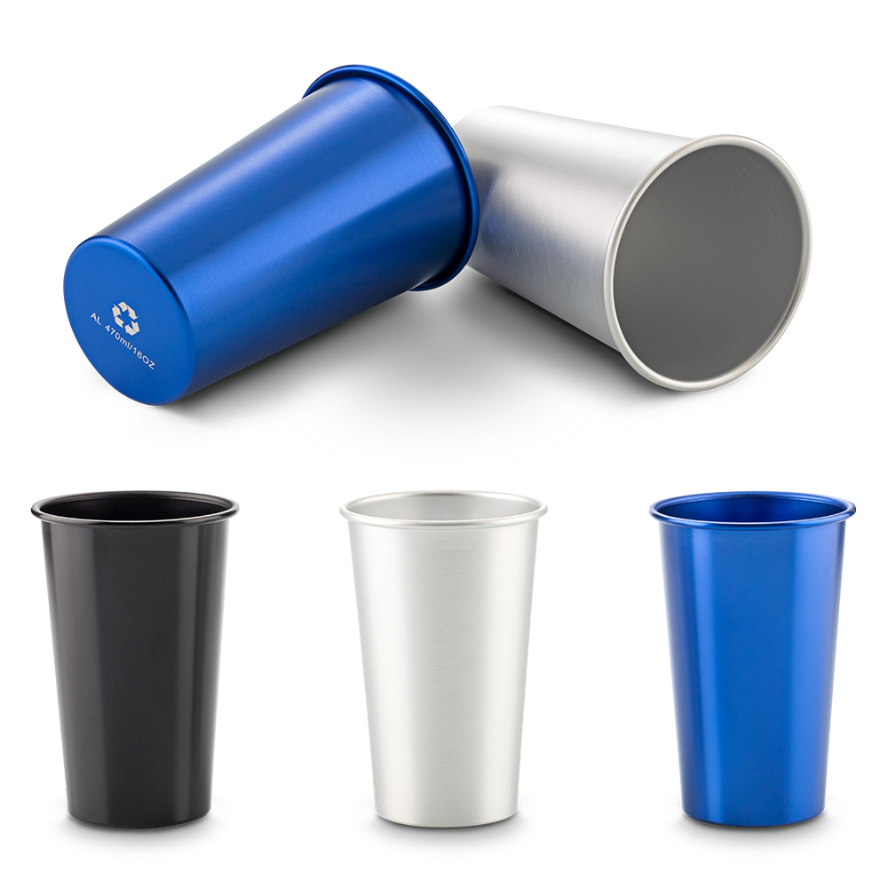 VASO EN ALUMINIO ECO 450ML