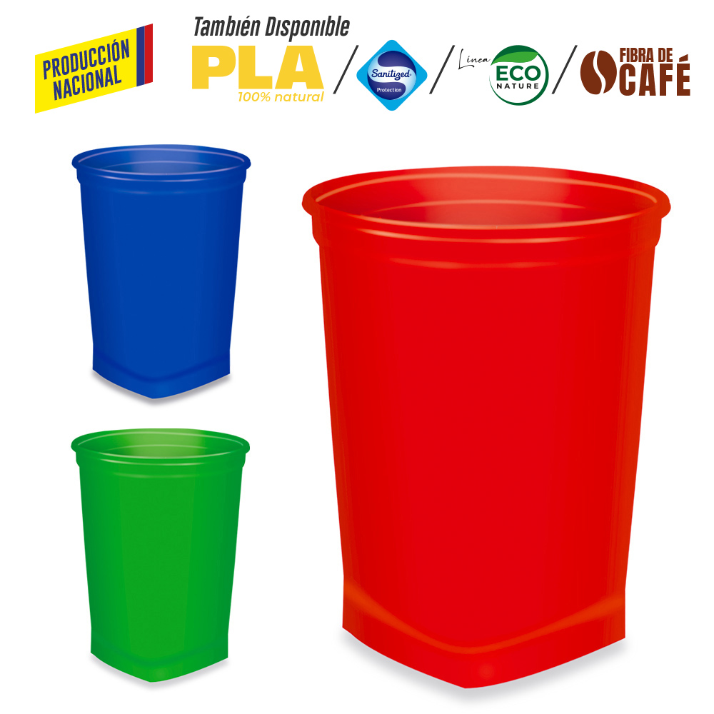 VASO GLITTER - PRODUCCION NACIONAL Produccion Nacional
